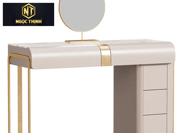 BÀN MAKEUP NGỌC THỊNH GƯƠNG SÁNG